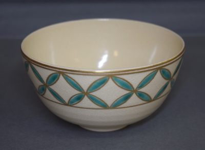 清閑寺窯 杉田祥平 色絵仁清七宝ツナギ 数茶碗 二箱 | 茶道具 小西康の