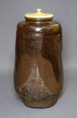 瀬戸織部茶入 鵬雲斎宗匠 「大雄峰」 | 茶道具 小西康のぶろぐ