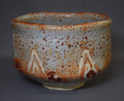 加藤光右衛門 鼠志野茶碗 | 茶道具 小西康のぶろぐ