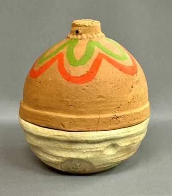 いなり焼 鈴香合 樂惺入 補う | 茶道具 小西康のぶろぐ