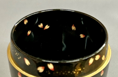 前端雅峯　蒔絵　大棗　茶入れ　漆工芸　二重箱　茶道具　11 前端雅峯 桜花蒔絵大棗 鵬雲斎宗匠 | 茶道具 小西康のぶろぐ