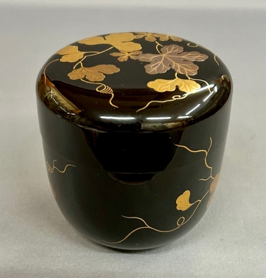 七代宗哲 夕顔蒔絵中棗 即中斎 | 茶道具 小西康のぶろぐ