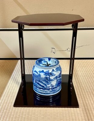 新渡染付水指 淡々斎 | 茶道具 小西康のぶろぐ