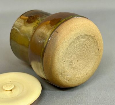 十三代亀井味楽 鮟鱇茶入 | 茶道具 小西康のぶろぐ