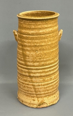 真葛香斎 伊賀 写 花入 共箱 耳付花入 茶道具 【k3154】 楽天市場】大西清右衛門 唐銅 鶴首 花入「茶道具・花入」共箱 【真作