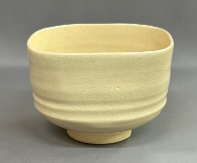 高橋道八 蕨画 四方茶碗 | 茶道具 小西康のぶろぐ