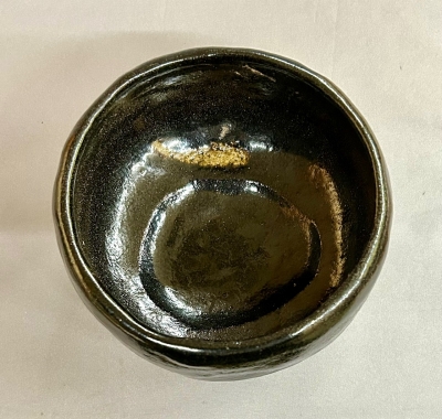鶴亭 紫ノ焼 黒茶碗 玄室大宗匠 | 茶道具 小西康のぶろぐ