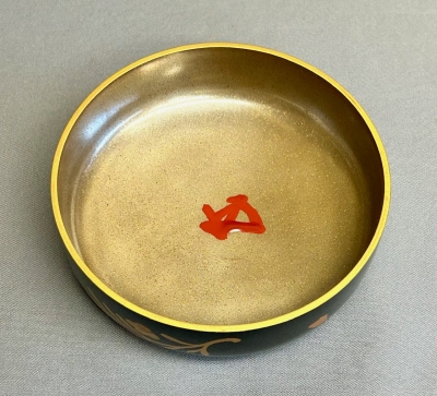 湯浅華暁 海松貝蒔絵平棗 鵬雲斎 | 茶道具 小西康のぶろぐ