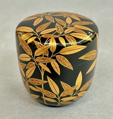 川端近左 笹蒔絵中棗 即中斎 | 茶道具 小西康のぶろぐ