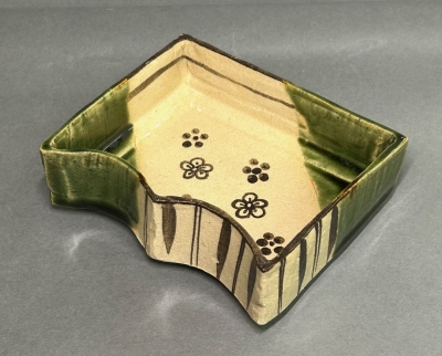 加藤十右衛門 織部山道向付 拾客 | 茶道具 小西康のぶろぐ
