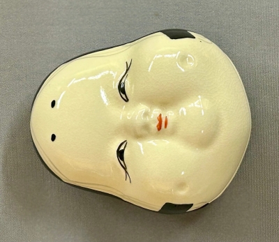 平安桐鳳作 お福香合 | 茶道具 小西康のぶろぐ