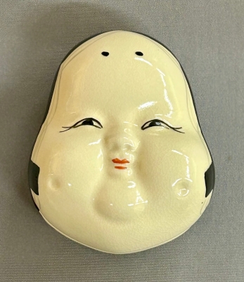 平安桐鳳作 お福香合 | 茶道具 小西康のぶろぐ