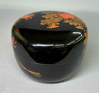 九代西村彦兵衛 鵬雲斎好 花扇蒔絵平棗 | 茶道具 小西康のぶろぐ