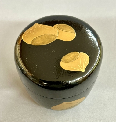 田中幸衍 栗蒔絵 一閑張大棗 | 茶道具 小西康のぶろぐ