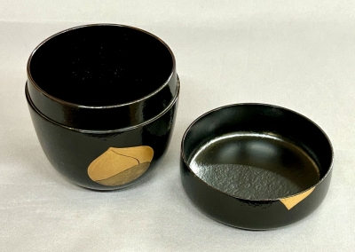 蒔絵師　田中煌又造　真塗四つ椀　５客　煌又（幸衍) 作者共箱　茶事　初釜 田中幸衍 栗蒔絵 一閑張大棗 | 茶道具 小西康のぶろぐ