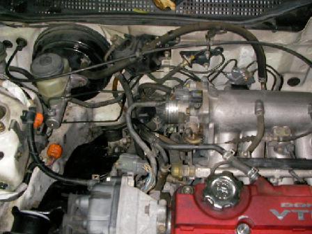 EK9シビックのABS撤去 | TRY・BOX