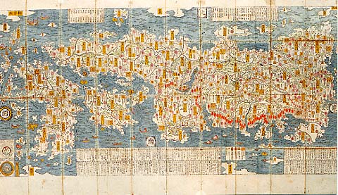 日本海山潮陸図 元禄四年 | お楽しみコーナー
