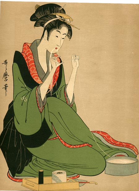 浮世絵展示室 第1回 安藤広重．鈴木春信．歌麿．鳥居清廣.長喜