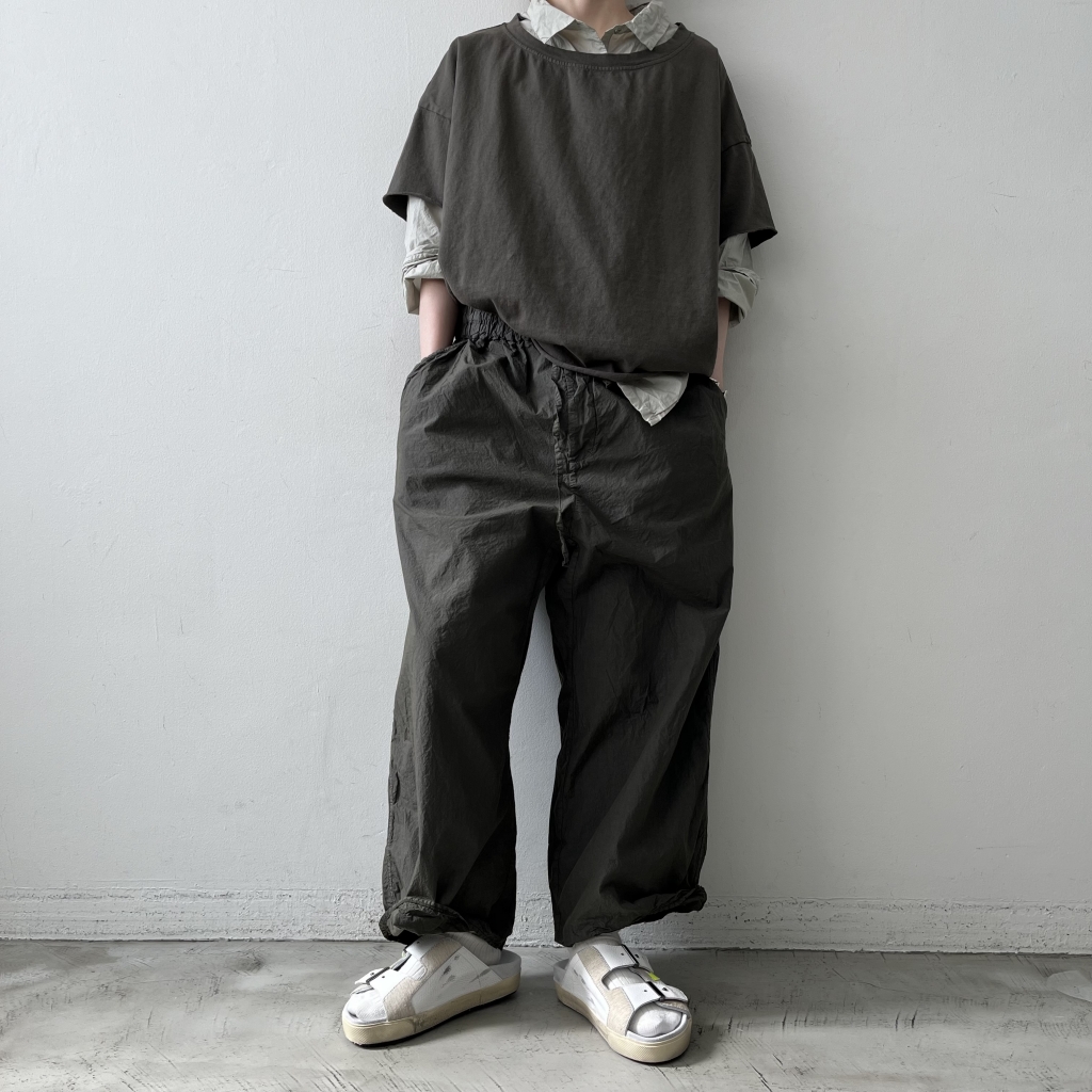 ALBUM DI FAMIGLIA グレーカットソー ALBUM DI FAMIGLIA/アルバム ディ ファミリア】 PULL SHIRT TC