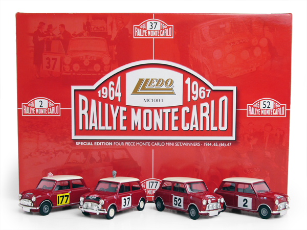 MINI ミニ Monte Carlo Rallye モンテカルロ・ラリー 4台セット MINI ミニ Monte Carlo Rallye モンテカルロ・ラリー 4台セット