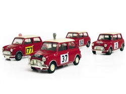 1/87 BUB MINI Cooper S ラリーモンテカルロ4台セット 1/87 BUB MINI Cooper S ラリーモンテカルロ4台セット