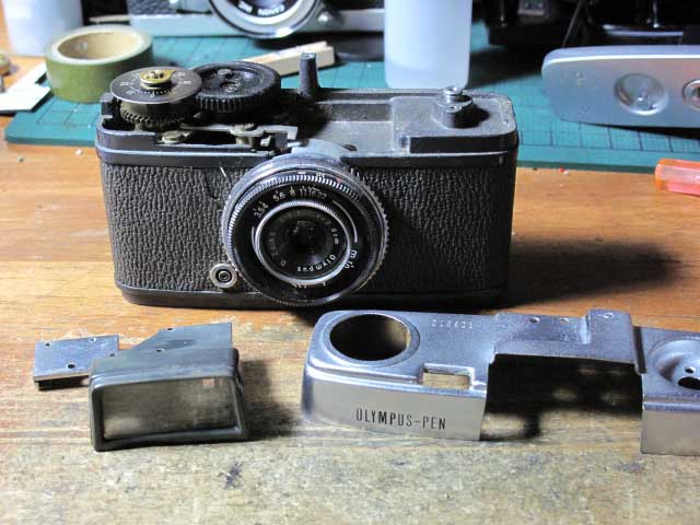 OLYMPUS 初代PENの整備 | イエネコカメラのニュース