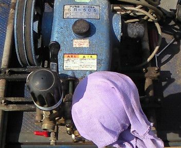 SR-505 動噴 圧力があがらない | 農業機械・農機具修理の日記