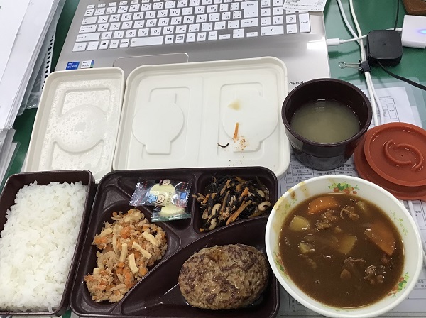 ☆2024年7月10日（水）「中学校給食」を試食し、美味しくいただきまし