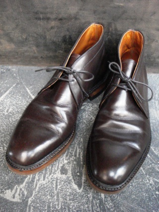 オールデン チャッカーブーツカスタム ～Vibram♯705～ | BRASS BLOG