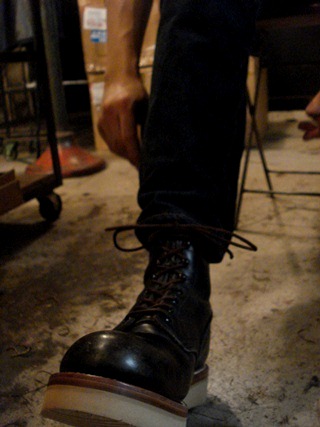 Custom Series ~ REDWING OLD Logger Boots ~ | BRASS BLOG