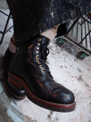 CLINCH 」 Lace up Boots | BRASS BLOG