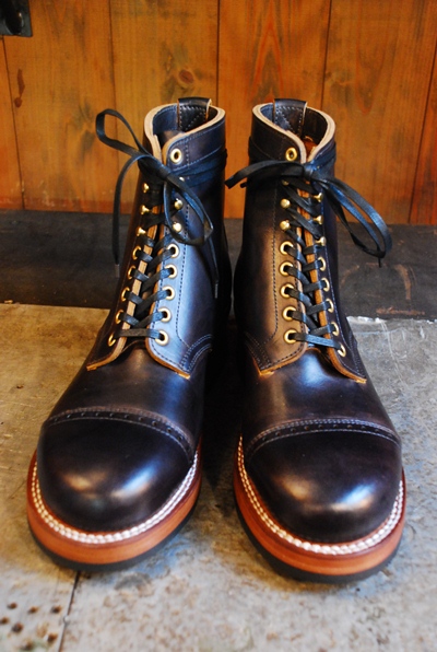 靴 Brass CLINCH Lace up boots CLINCH Cap-toe Lace up Boots | BRASS BLOG