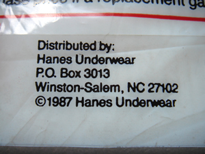 HANES(ヘインズ)：ビンテージタンクトップ | ガボールからの伝言