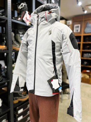 クシタニ K-2864　ウィンタージャケット　ライトグレー　インナーダウン付 クシタニ K-2864 ウィンタージャケット ライトグレー インナー