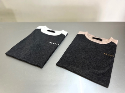 メ*2様 【2025年モデル品切れ】46worksフローTシャツ　XL 2025春夏モデル】46works フローTシャツを着てみました