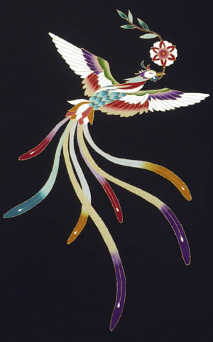 鳳凰をイメージした鶴です