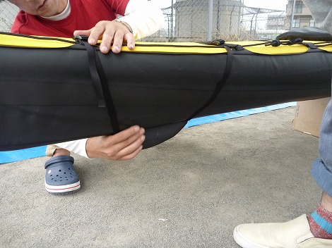 Feathercraft(フェザークラフト)納品&組立説明 Wisper Feathercraft(フェザークラフト)納品&組立説明 Wisper