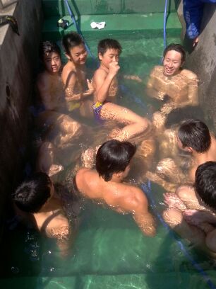 男子中学生 風呂 