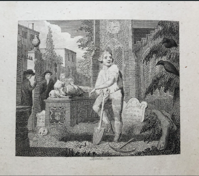 ウィリアム・ブレイク　挿画本　The Grave 銅版画 12点　1903年 William Blakeウィリアムブレイク 銅版画『ヨブ記』1903年制作