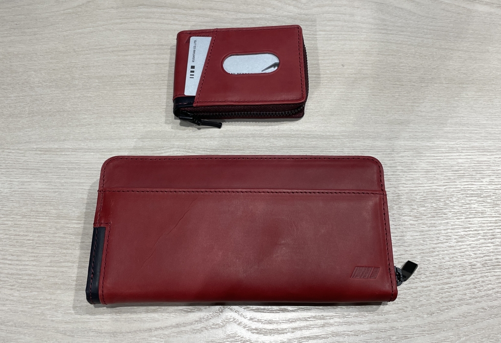 商品紹介】P-4635 ロングウォレット/P-4633 コインケース：KUSHITANI