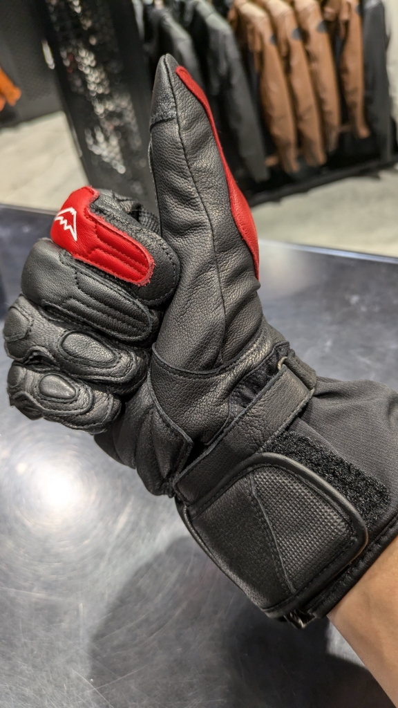 【美品】K-5601 GPゼストウィンターグローブ　 L ブラック K-5601 GPゼストウインターグローブ クシタニ｜KUSHITANI JAPAN