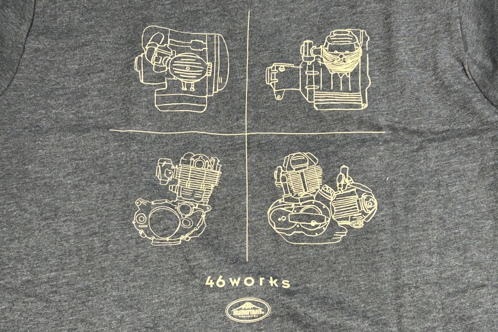 ノ*リ様 【2025年モデル品切れ】46worksフローTシャツ　XL 2025春夏モデル】46works フローTシャツを着てみました