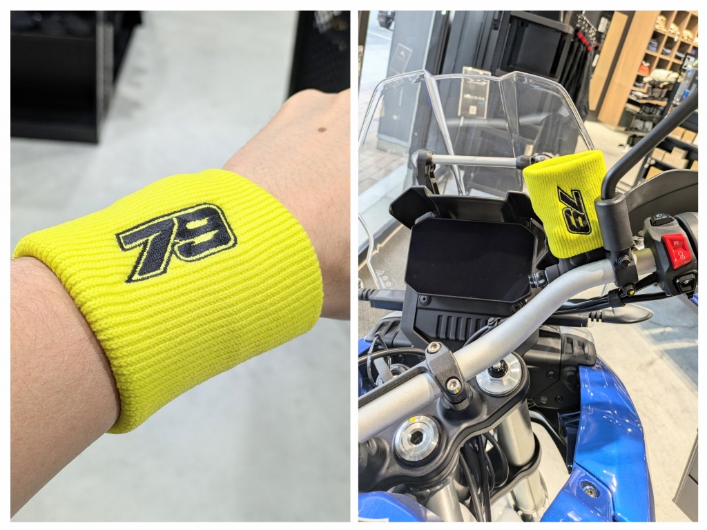 入荷速報】MotoGP応援グッズ紹介-79リストバンド 35リストバンド-【K