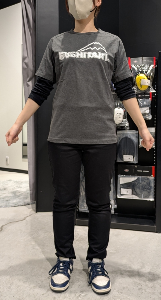 商品紹介】フローTシャツのサイズ比較！：KUSHITANI 大阪店