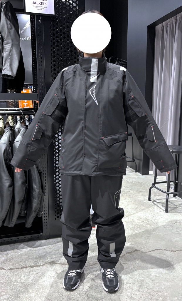 商品紹介】K-3033アドバンスレインスーツ着てみました！：KUSHITANI