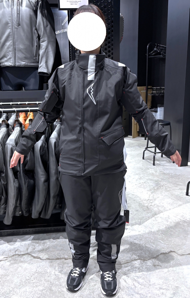 商品紹介】K-3033アドバンスレインスーツ着てみました！：KUSHITANI