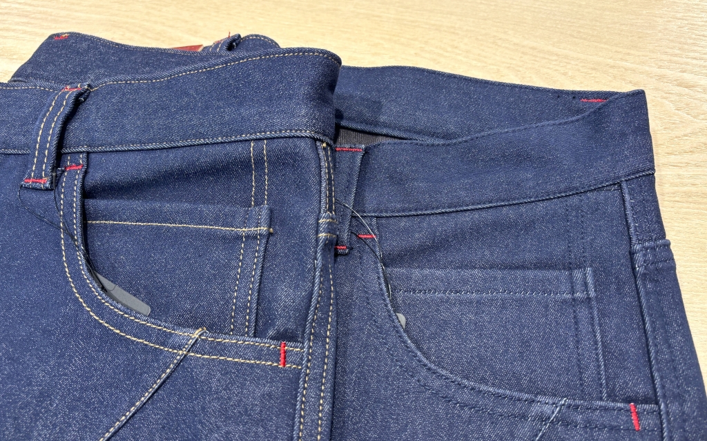 新作/入荷速報】K-1373W 46worksストレッチウィンドカットデニムが入荷