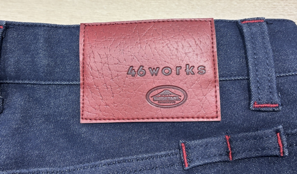 新作/入荷速報】K-1373W 46worksストレッチウィンドカットデニムが入荷