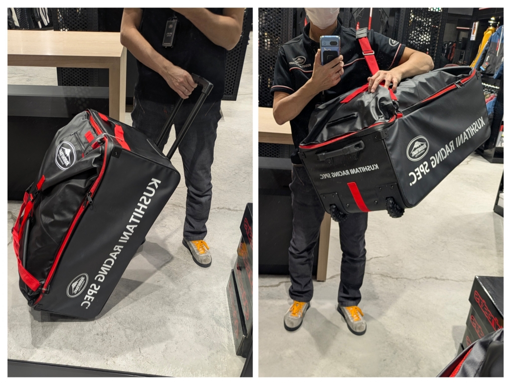 新作/入荷速報】K-3612 レーシングキャリーケース！【100Lオーバー