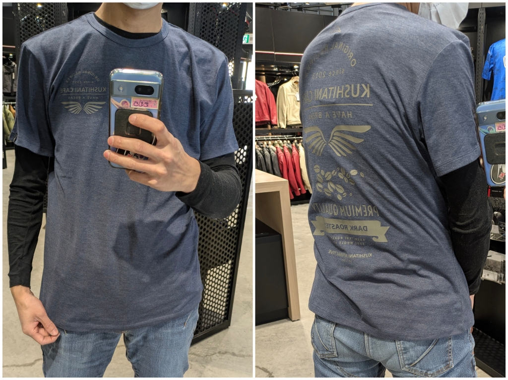 新作/入荷速報】P-1391CAFE フローTシャツCAFE パフォーマンスストア